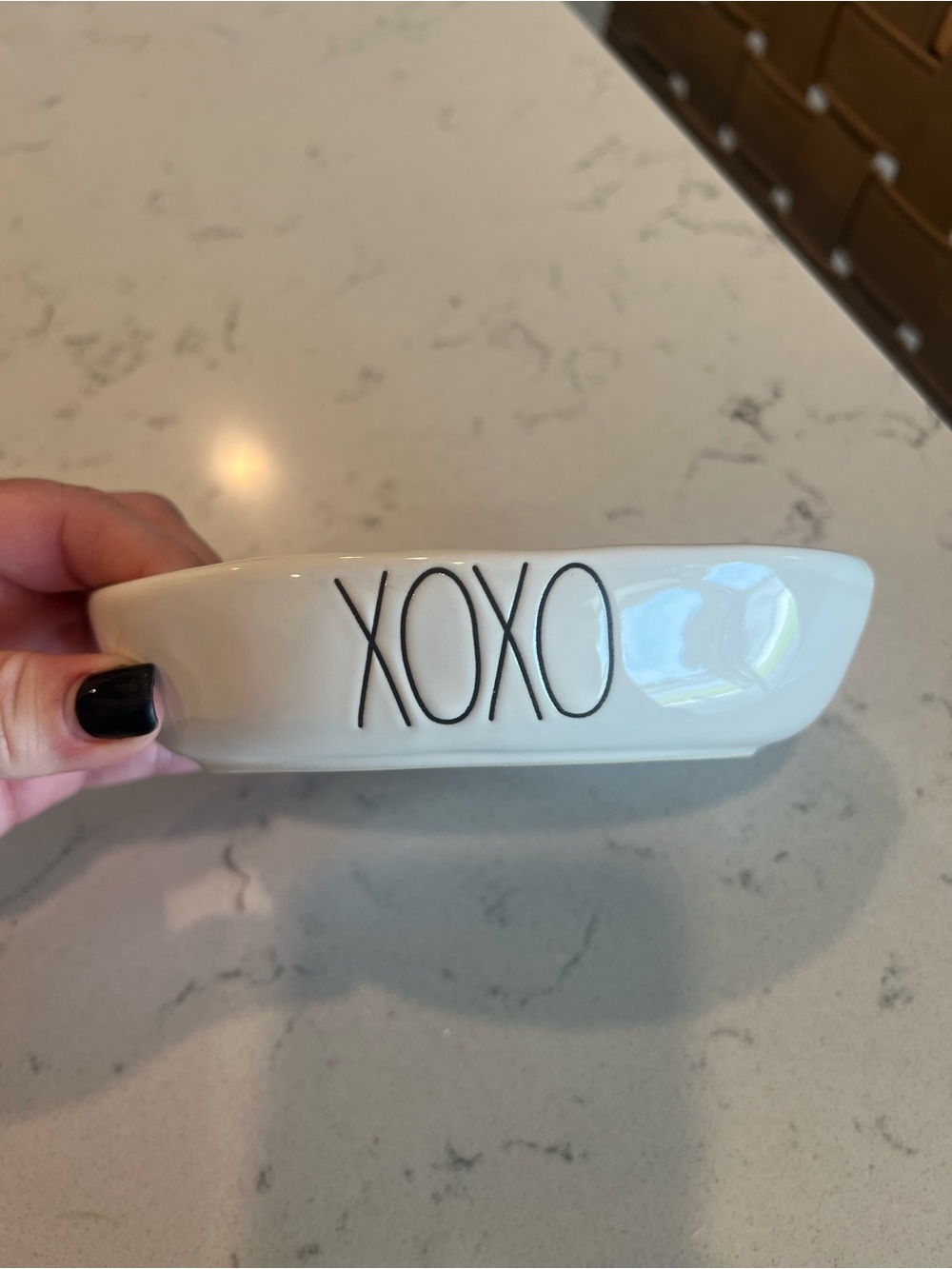Rae Dunn XOXO Cat Dish/Trinket Dish